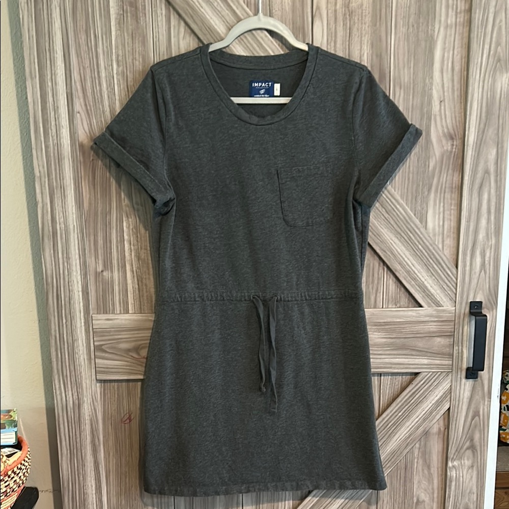 Impact Collection Gray T-Shirt Dress